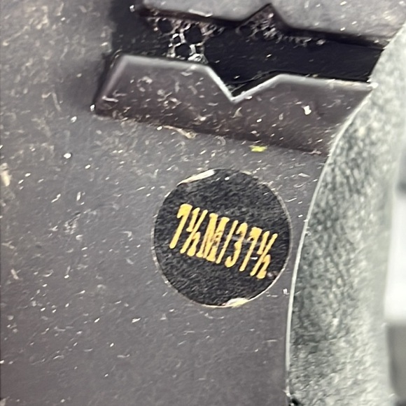 Lord & Taylor Black Leather Ankle Booties - Picture 8 of 9